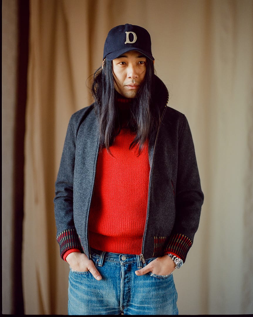 hw dog baseball cap navy 未使用 H.W. Dog Baseball Cap Navy – Clutch Cafe