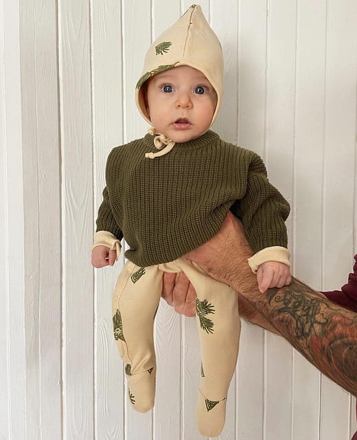 Pine Forest Pixie Bonnet | Organic Zoo