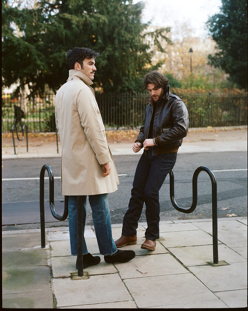 Buzz Rickson's Type A-2 Rough Wear 23380 No Stencil Leather