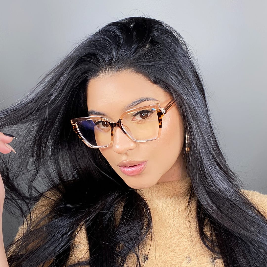 さおりページ Buy Square Cat Eye Glasses Frame for Women Reading Glasses