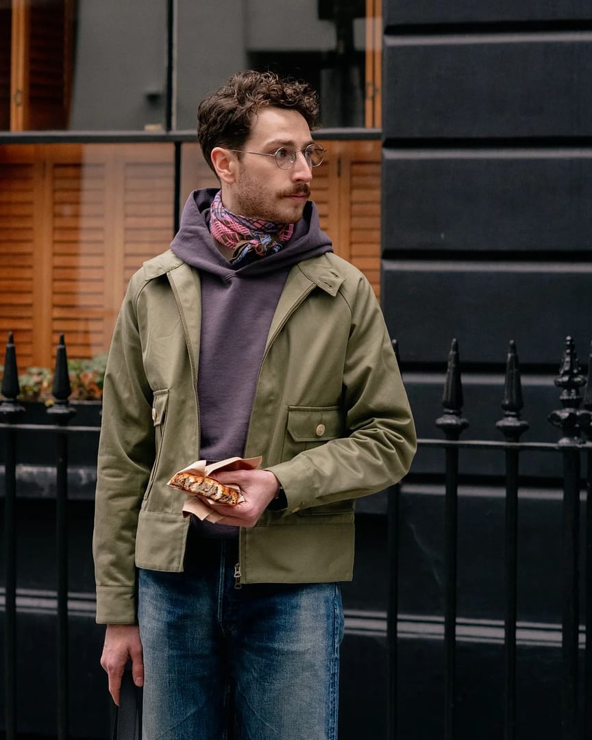 Warehouse & Co. Lot 462 Sweat Parka Navy – Clutch Cafe