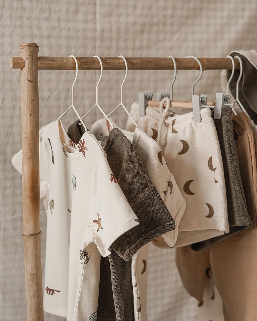 Gold Midnight Terry Rope Shorts | Organic Zoo