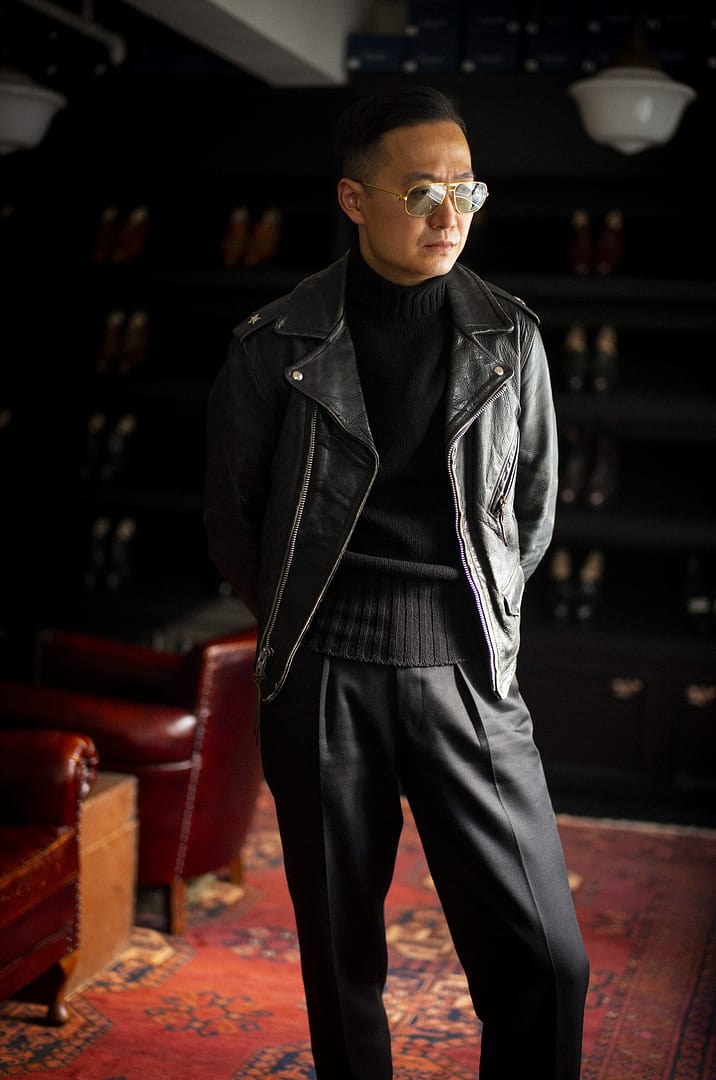 RAF Rollneck Pullover Black – Bryceland's