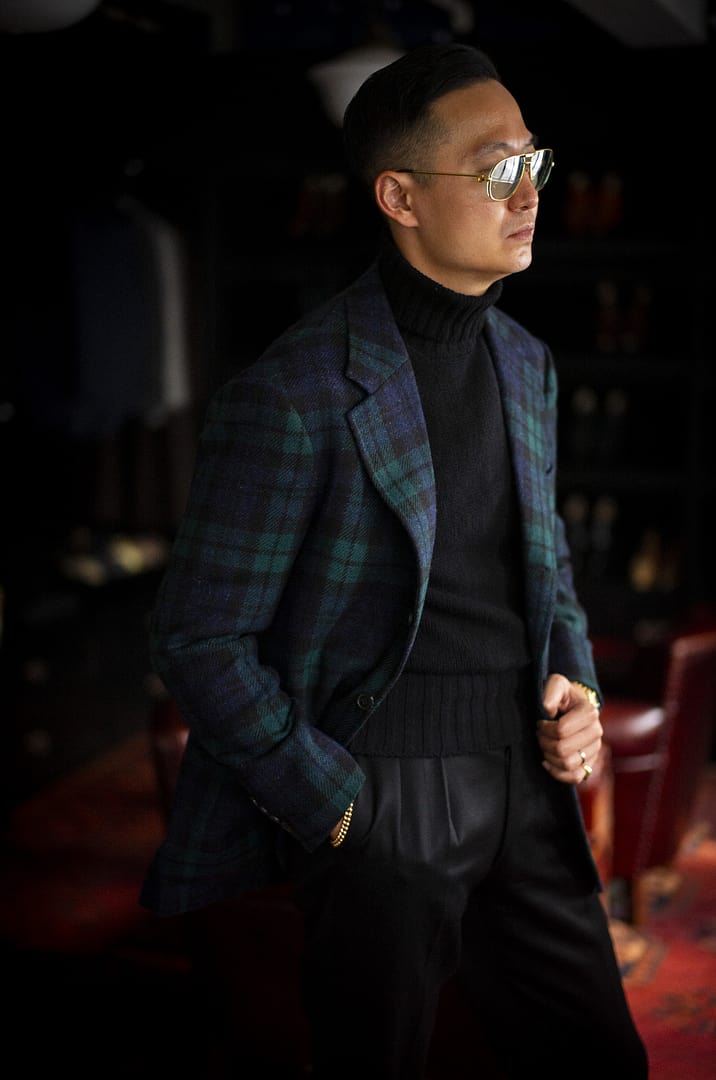 RAF Rollneck Pullover Black – Bryceland's