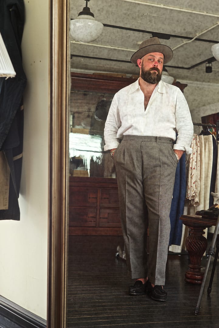 Cabana Shirt White | Bryceland's & Co.