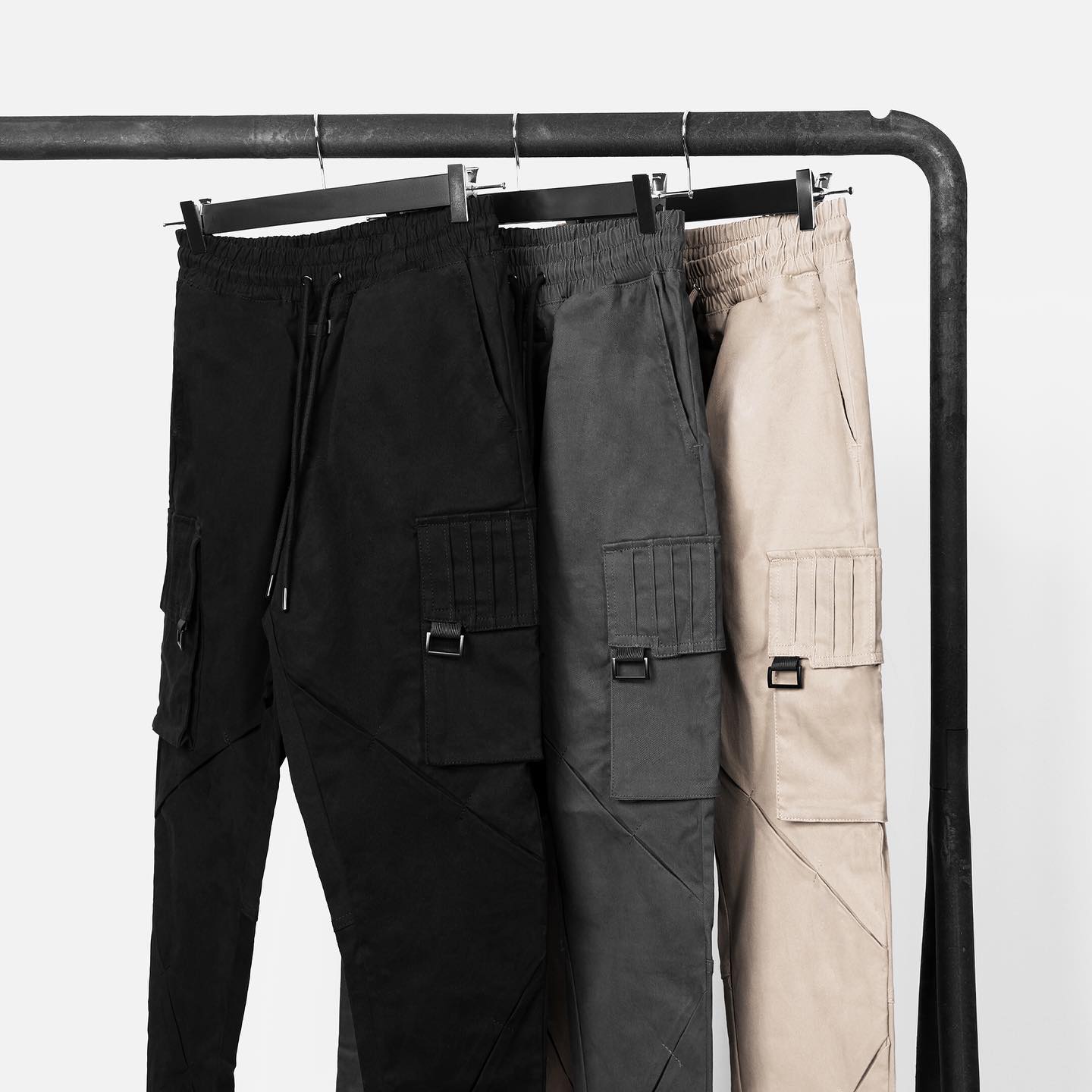 W3 Cargo Pants Black – BLACKTAILOR