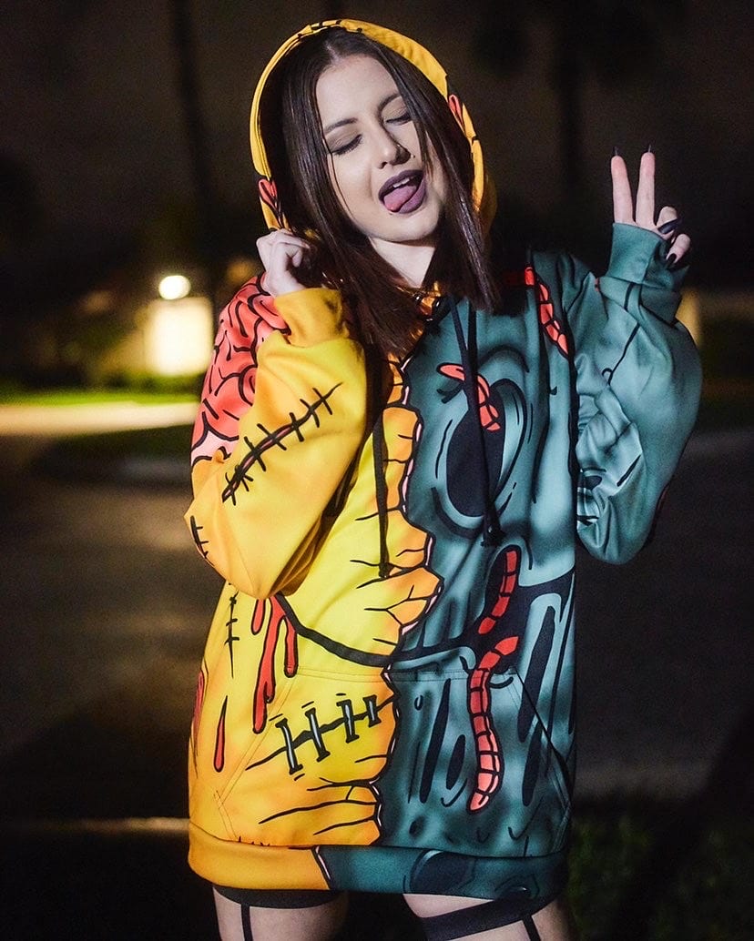 Emoji Zombie Unisex Hoodie