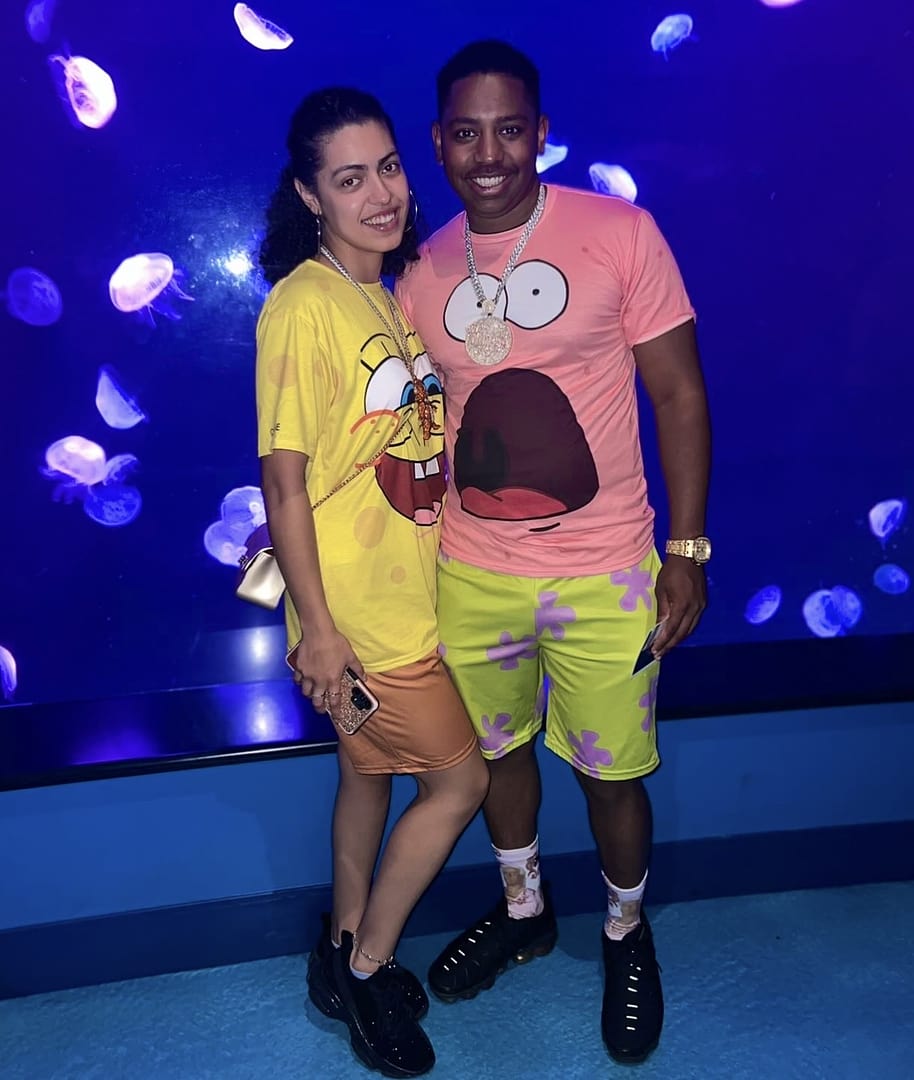 Midnight Garden Lounge Shirt and Shorts Combo