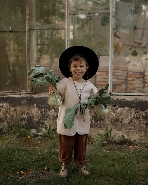 Almond Fleece Vest | Organic Zoo