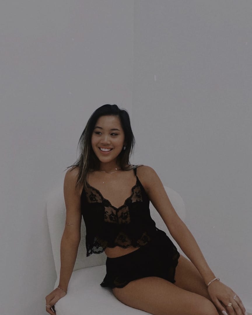 Harley Camisole Black Lace Pyjamas