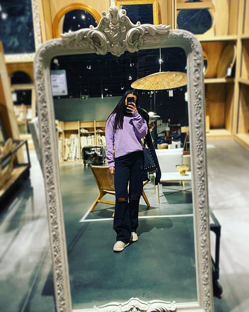 Mirror mirror on the wall🤎 #mirror #outfitoftheday