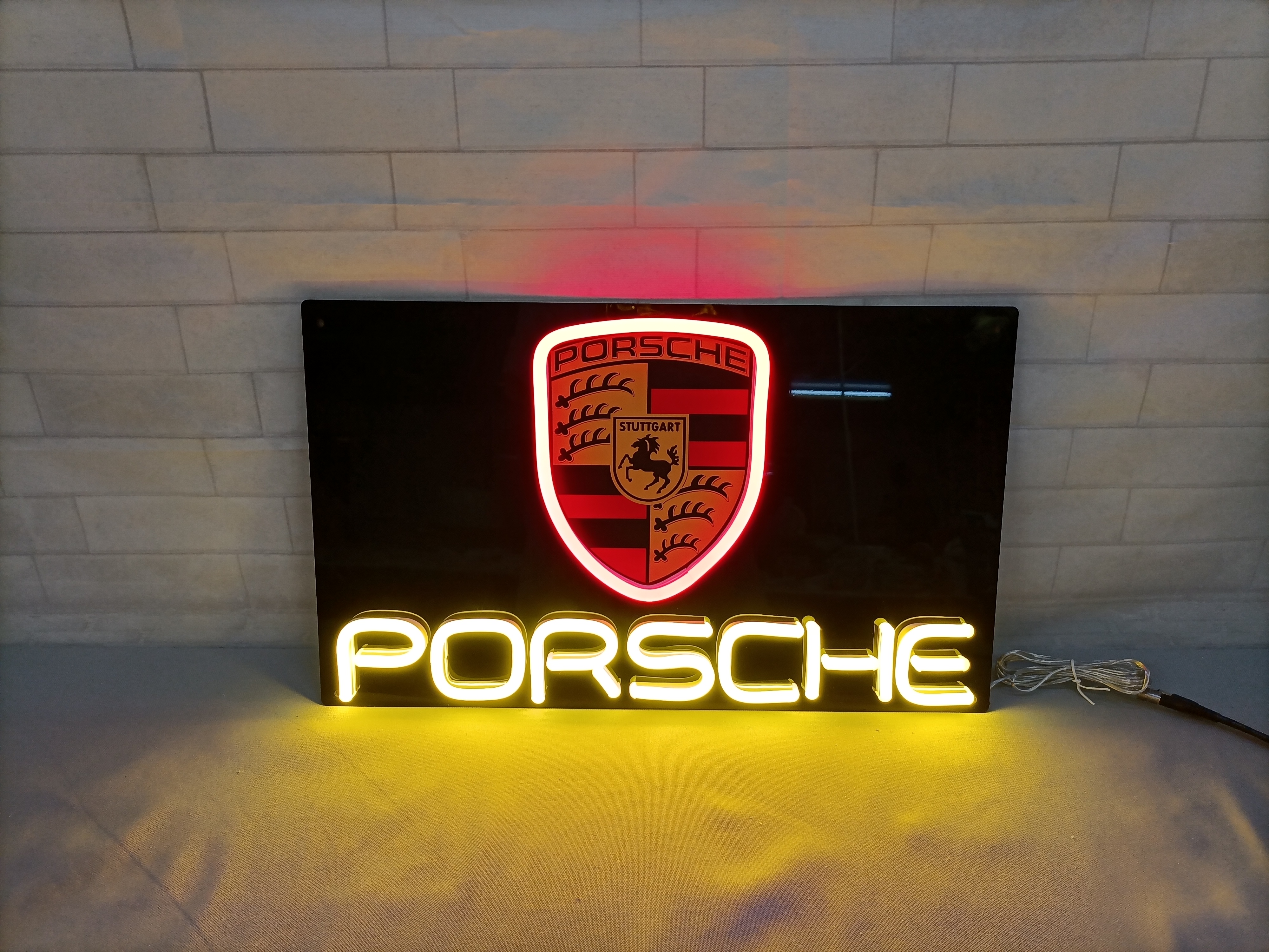 Targhe Cartello Targa in Metallo Decorazione della Parete Retro esame