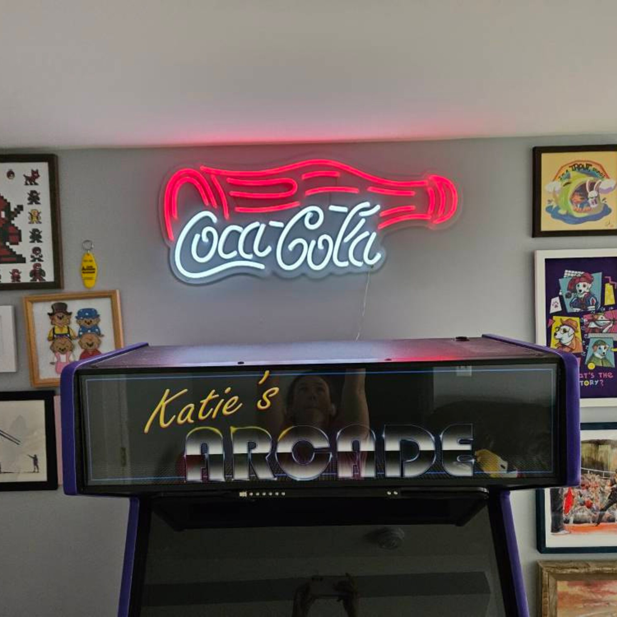 Neon Sign: Coca Cola, Coke Neon Sign, LED & Custom Glass Neon