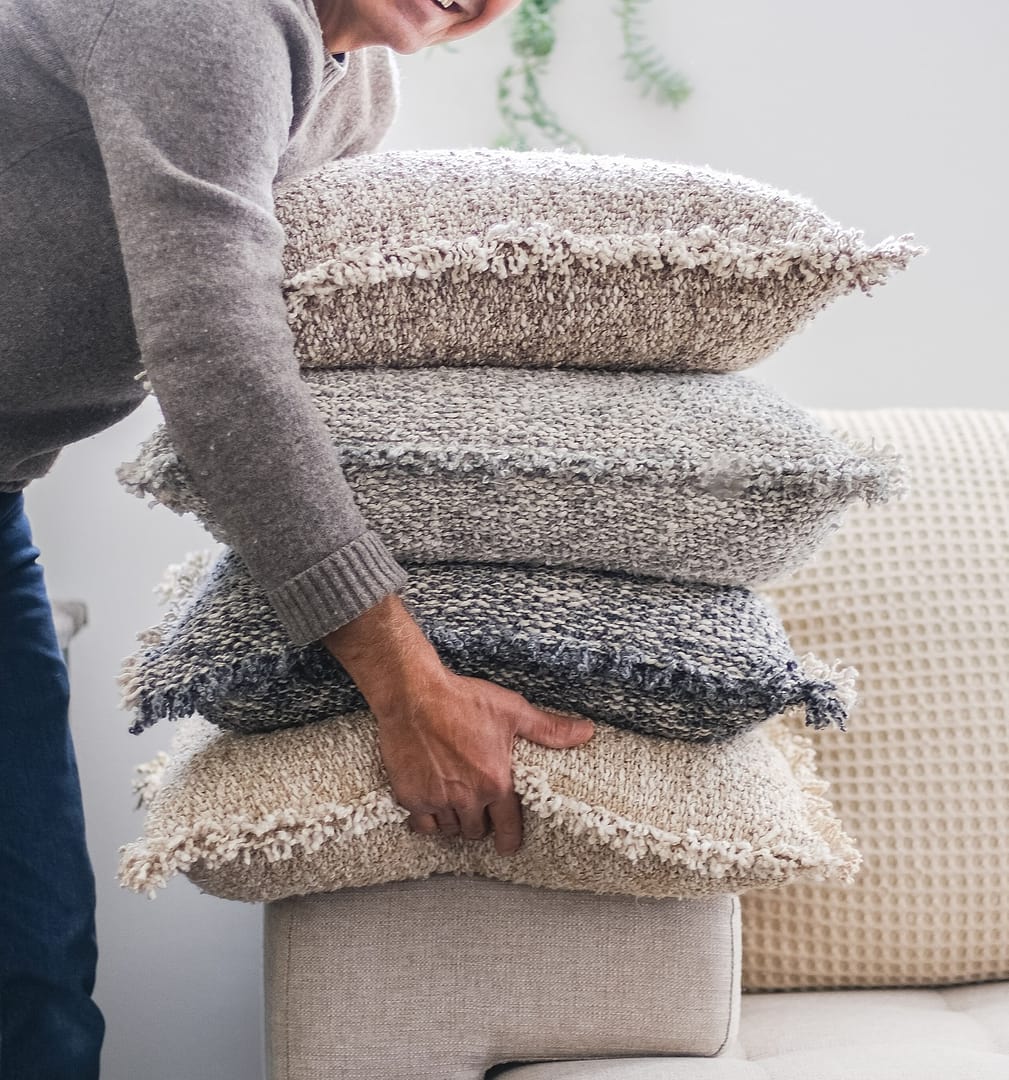 45x45 Pom cm Pom Byon クッション