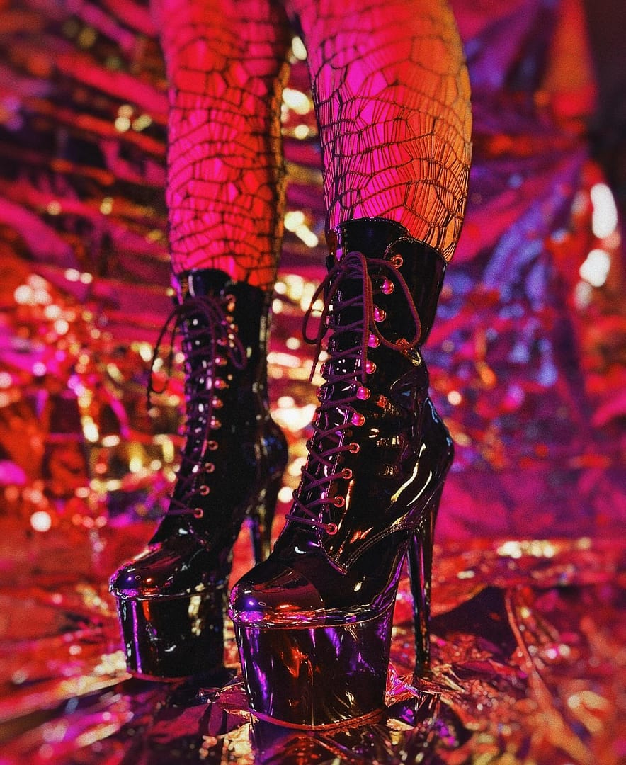 Pleaser Adore-1020ESC in Black – Pleaser Shoes