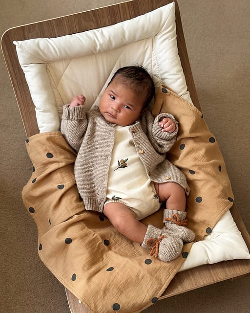 Oatmeal Wool Cardigan | Organic Zoo