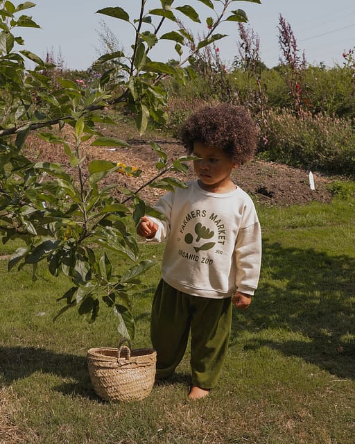 Market Logo Sweatshirt | Organic Zoo
