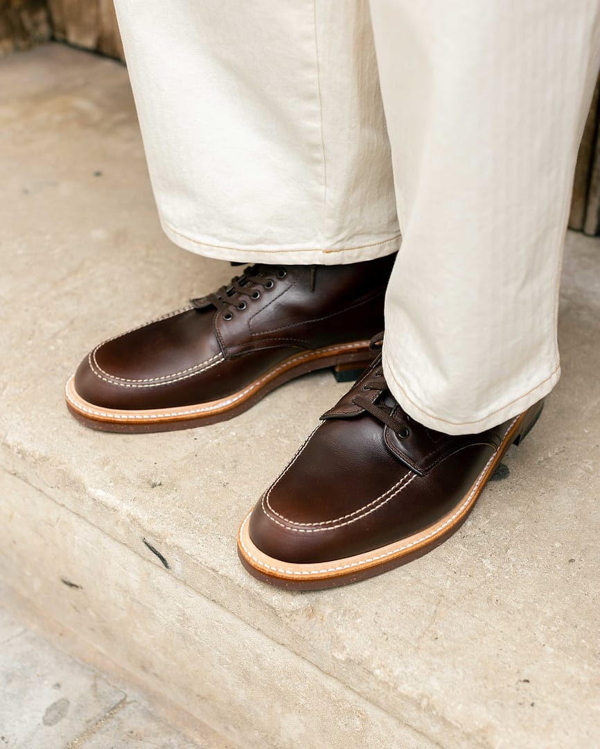 Alden x Clutch Cafe 403 Indy Boot Brown Chromexcel Alden x Clutch Cafe 403 Indy Boot Brown Chromexcel