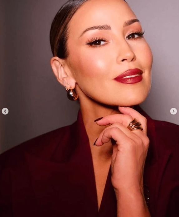Rachel Stevens wearing our Triple Domed Ring in Gold.