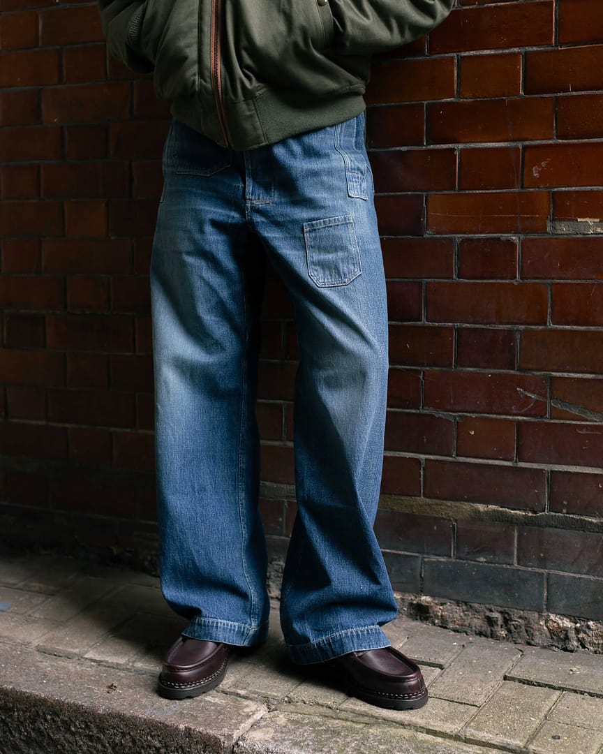 Warehouse & Co. x John Gluckow Netmaker's Trousers Used Wash