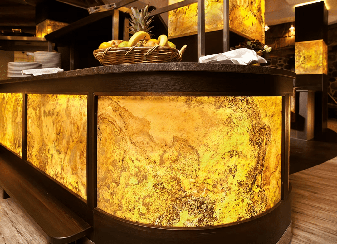 LuxeStone installed in a finished interior