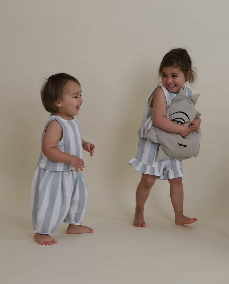 Sardine Stripes Resort Top | Organic Zoo