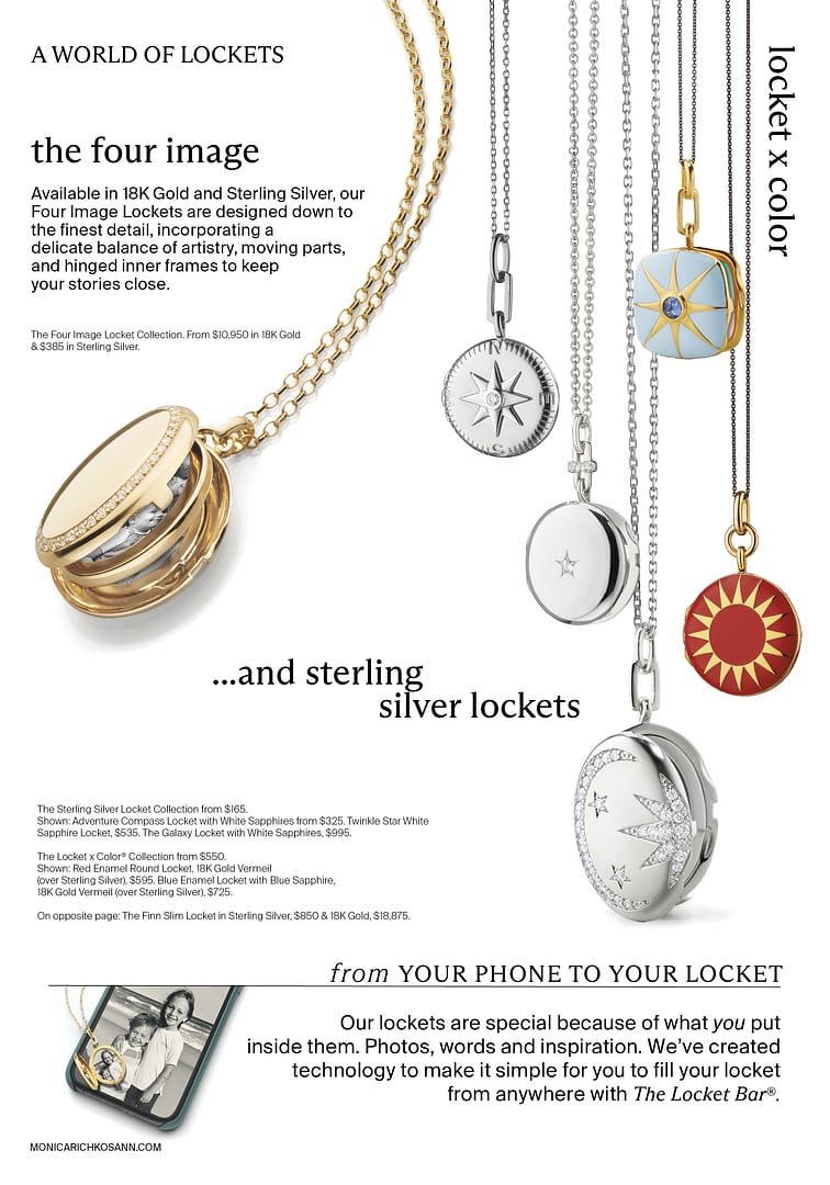 Premier 18K Yellow Gold Four Picture Locket | Monica Rich Kosann