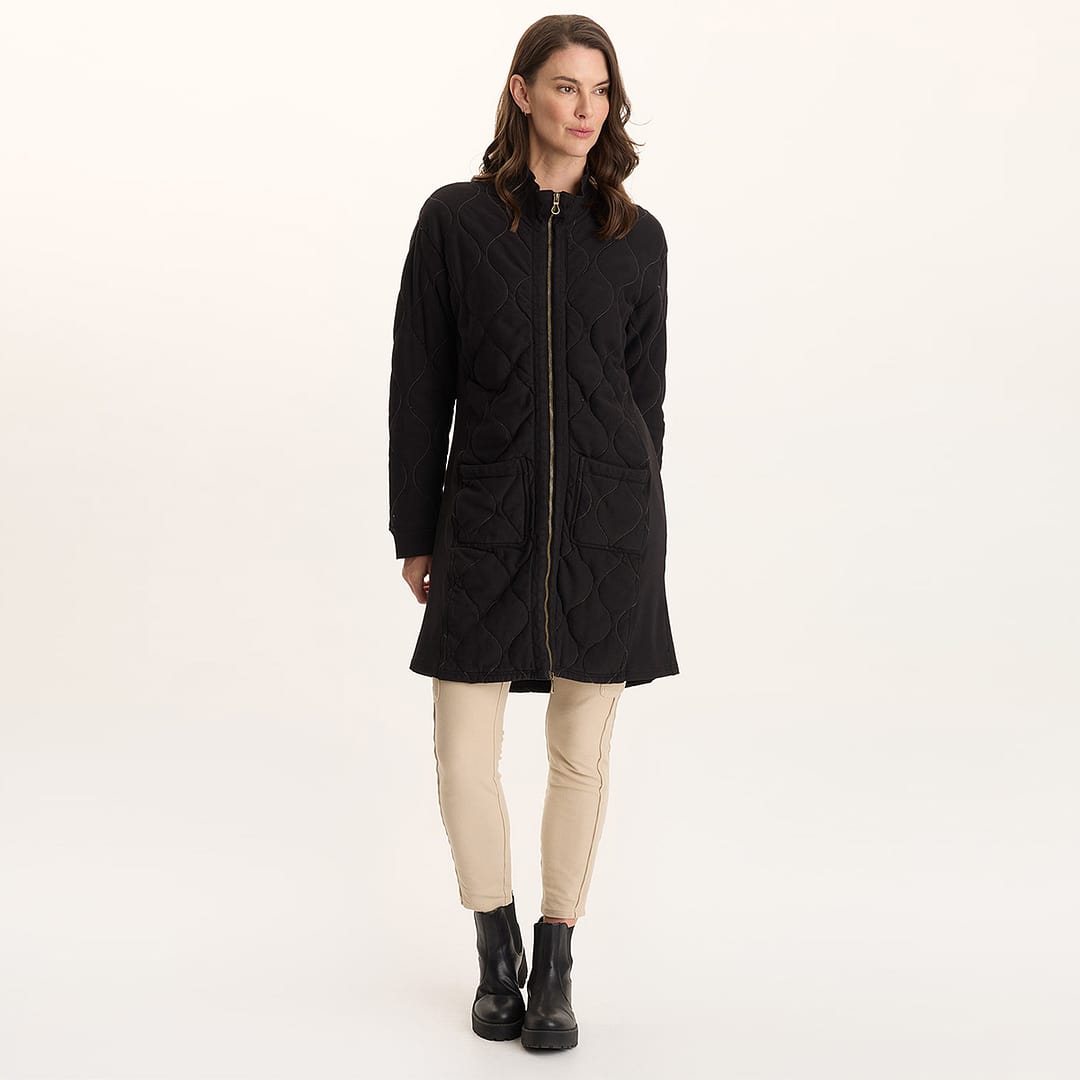 XCVI Torston Quilted Longline Jacket