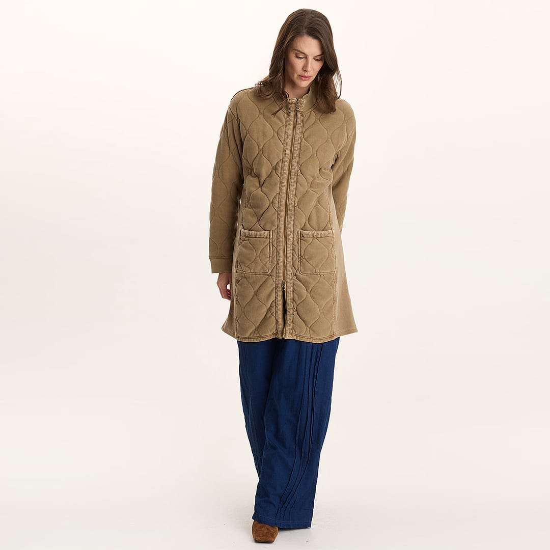 XCVI Torston Quilted Longline Jacket