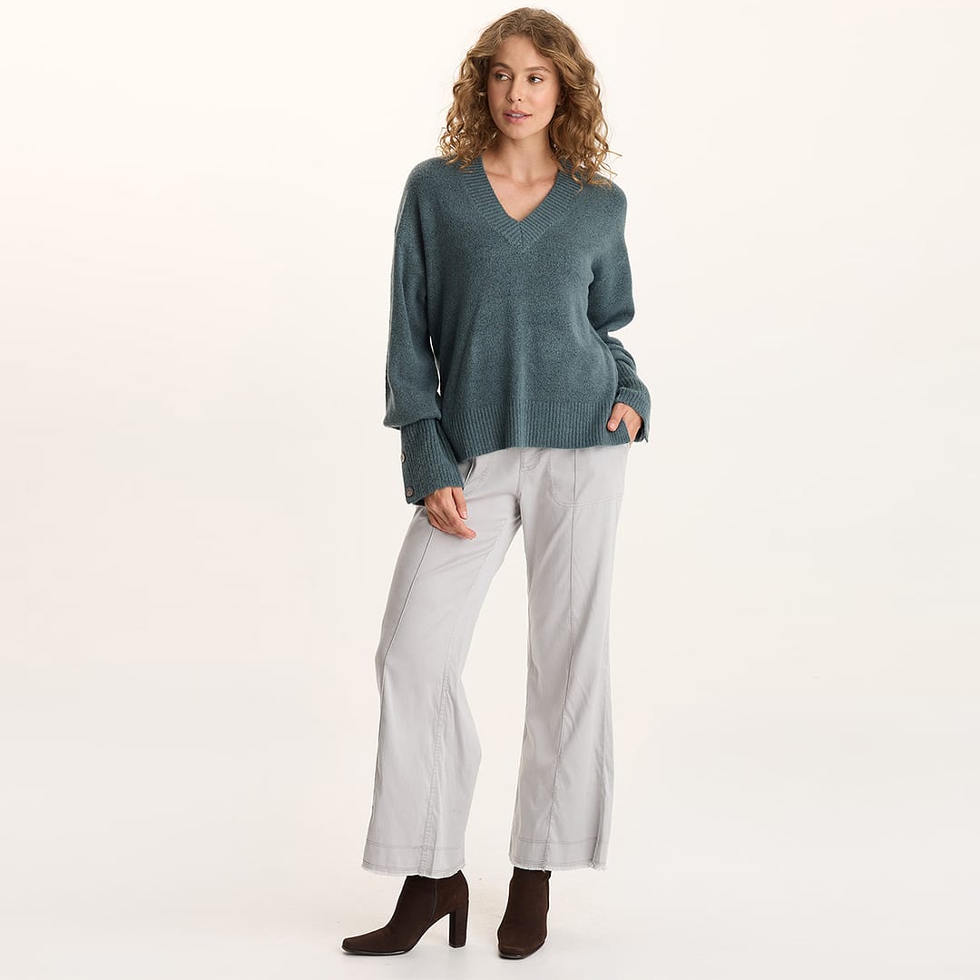 パンツ user_c75b62c5 XCVI Orn Tencel Wide-Leg Pull-On Pant