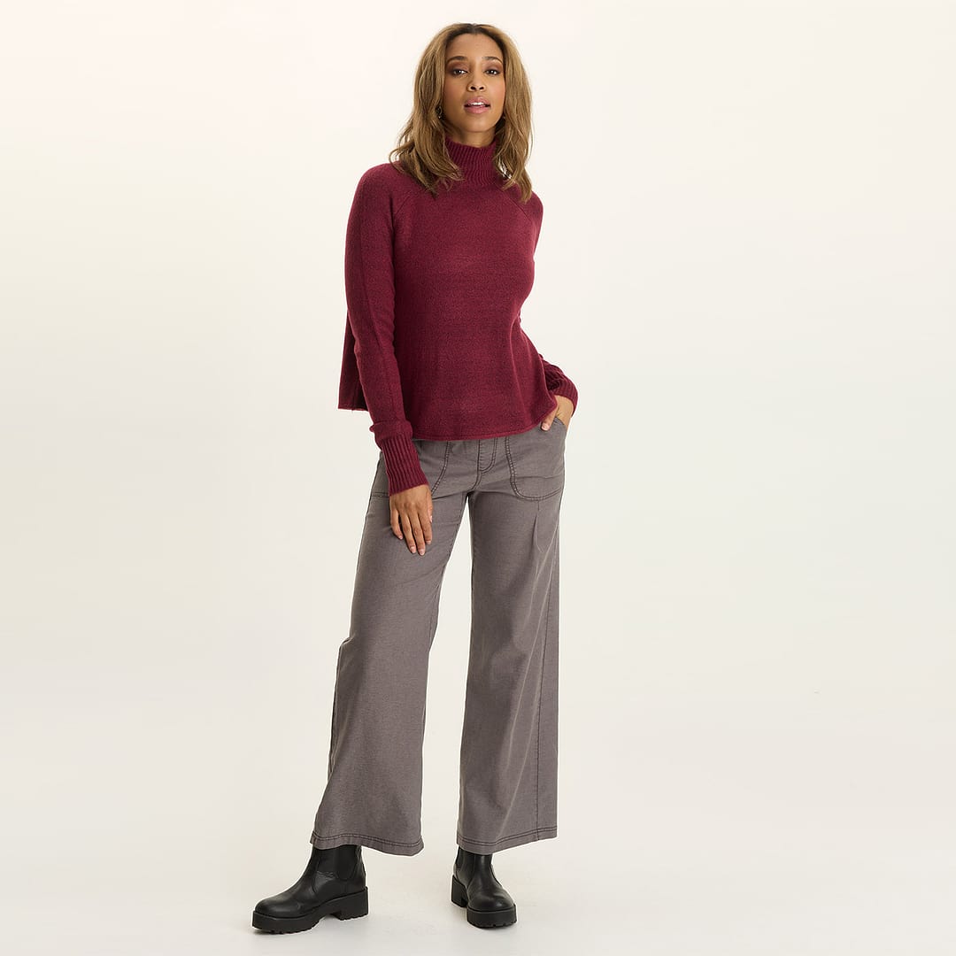 Wearables Riven Twill Wide-Leg Pant