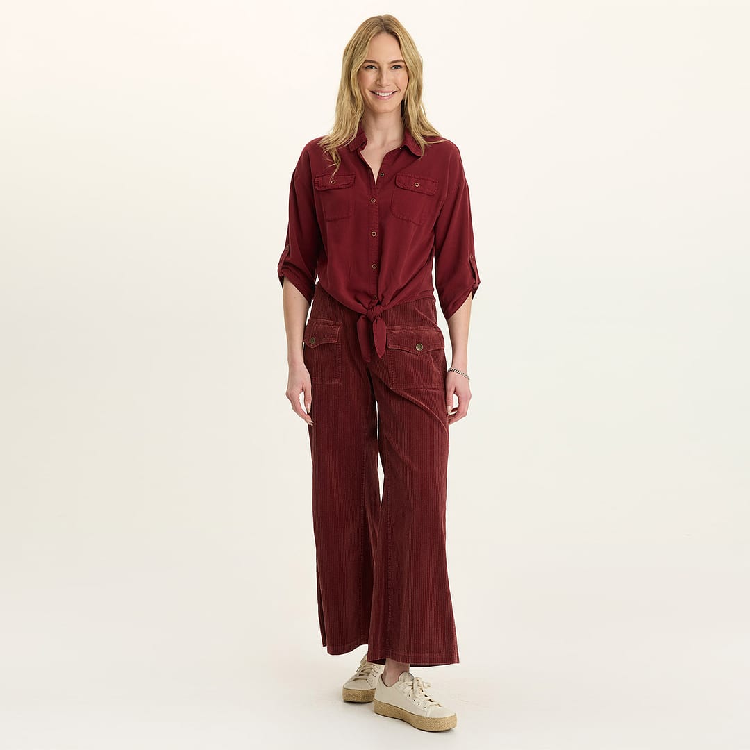 Vさん専用CORDUROY WIDE 5P PANTS Wearables Veera Corduroy Wide-Leg