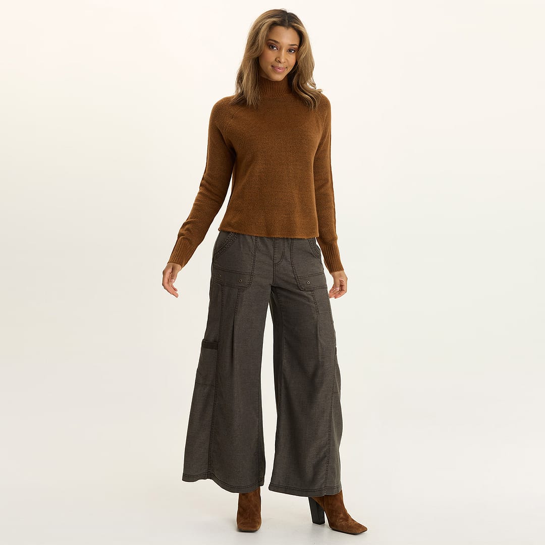 Wearables Alessi Mock-Neck Sweater