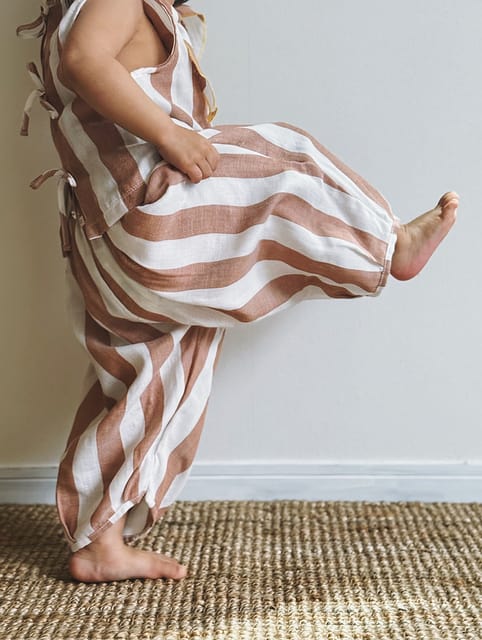 Sienna Stripes Resort Pants | Organic Zoo