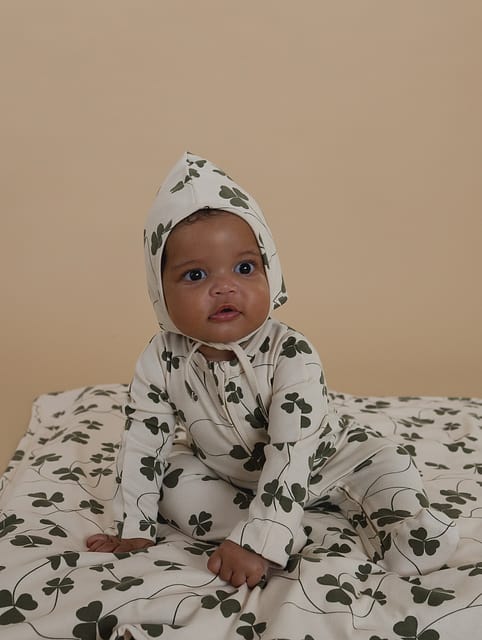 Clover Zip Sleepsuit | Organic Zoo