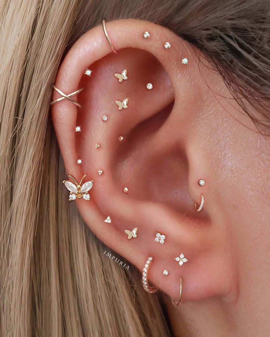 アクセサリー Petit Wave PAIR Pierced Earrings アクセサリー Petit Wave PAIR Pierced Earrings Petit Wave