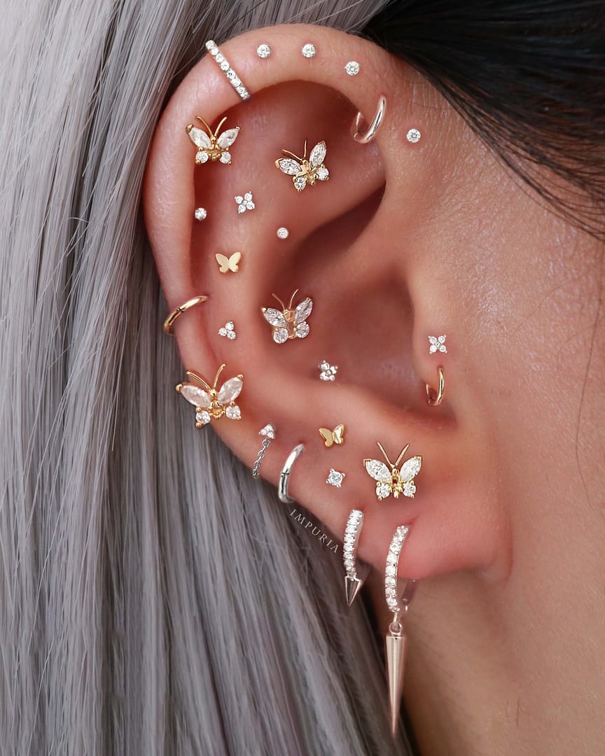 アクセサリー Petit Wave PAIR Pierced Earrings 81-oMgmdXvL._AC_UY1000_.jpg