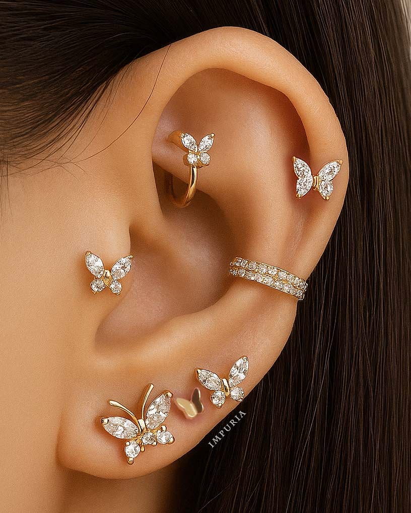 PIERCE FOOP JEWELRY BUTTERFLY STAR アクセサリー