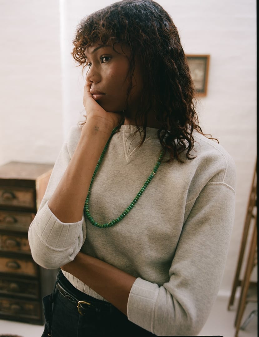 Cropped Sweatshirt Grey – Bryceland's