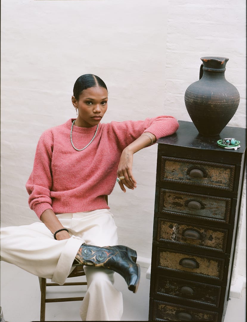 Shaggy Shetland Sweater Rose – Bryceland's
