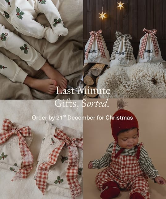 Christmas Holly Footed Suit | Organic Zoo
