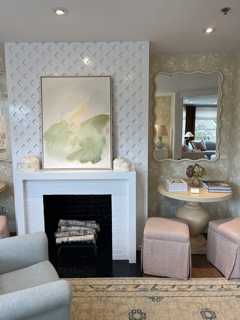 Artwork by <a href="https://www.lizapruitt.com/collections/christina-contaldi" target="_blank">Christina Contaldi</a>.&nbsp;<br><br>Artwork placed in Serena and Lily Westport Design Shop., created 27-0-2026