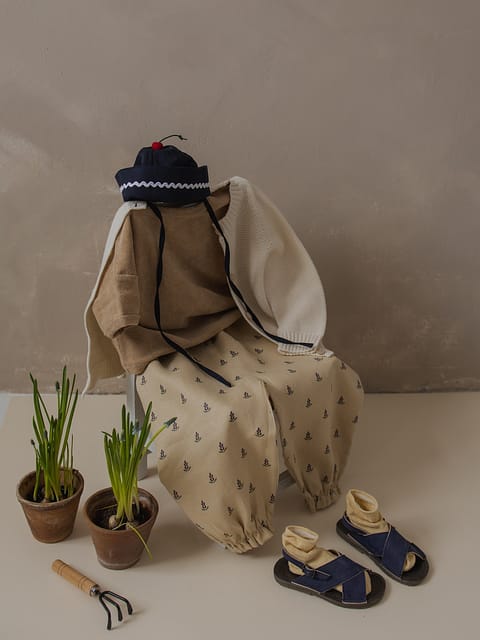 Lavender Bloom Gardener Pants | Organic Zoo