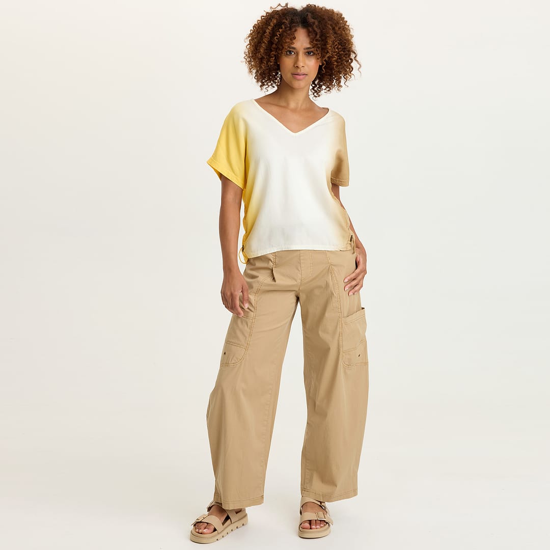 Pender Poplin Pull-On Barrel Pant
