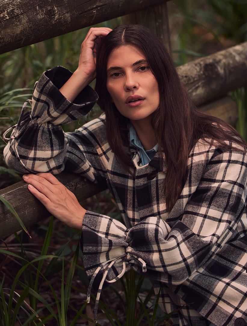 Clementine Jacket - Plaid – steele. label
