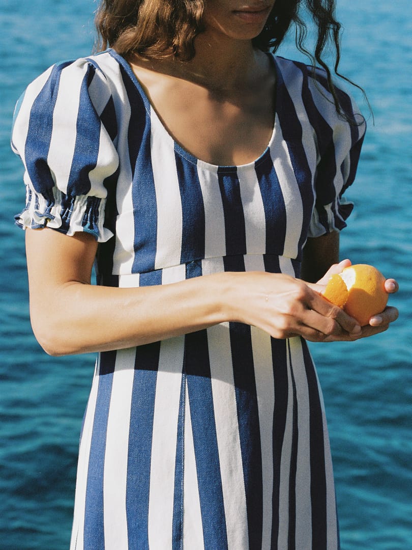 Camila Mini Dress - White | steele. label