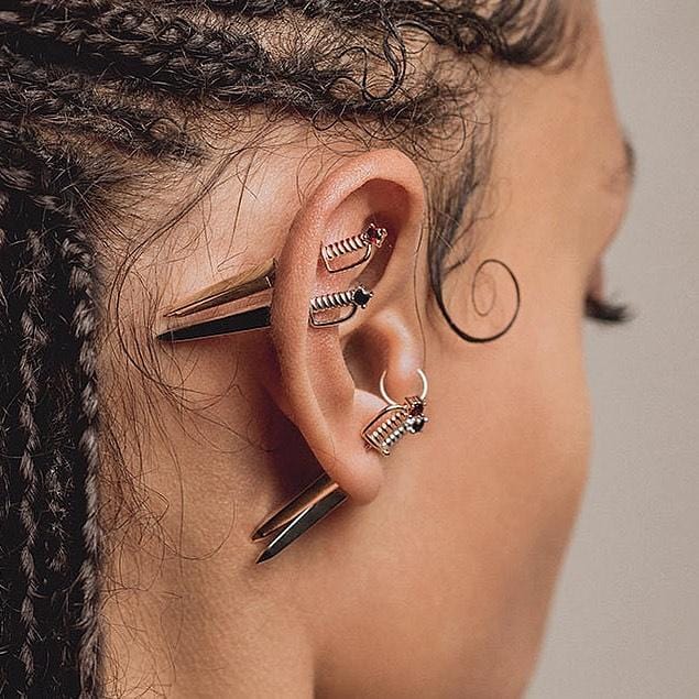Regal rose dagger earrings discount