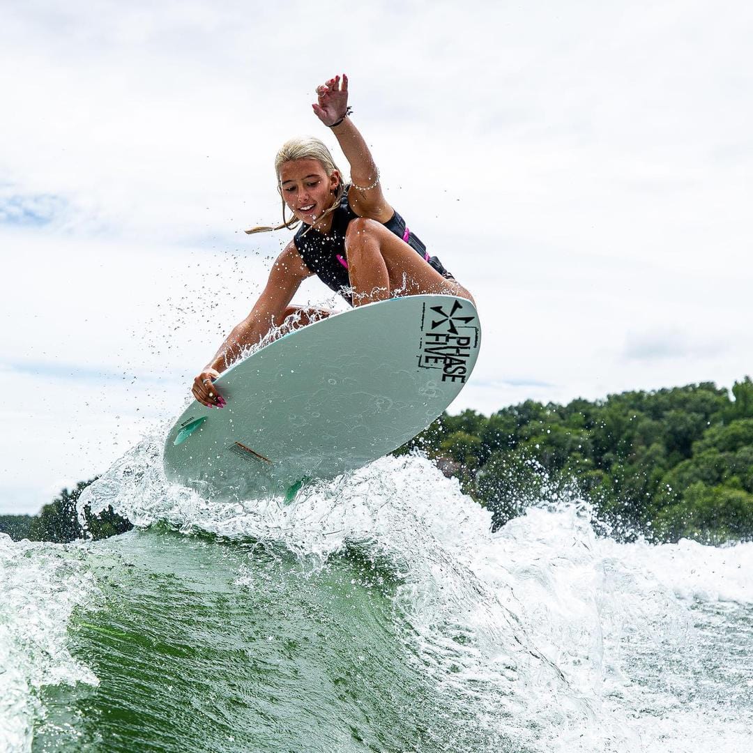 Wakesurfer Jobe Pace – Skimboard, Double Concave, 3 Ailettes, Débutants