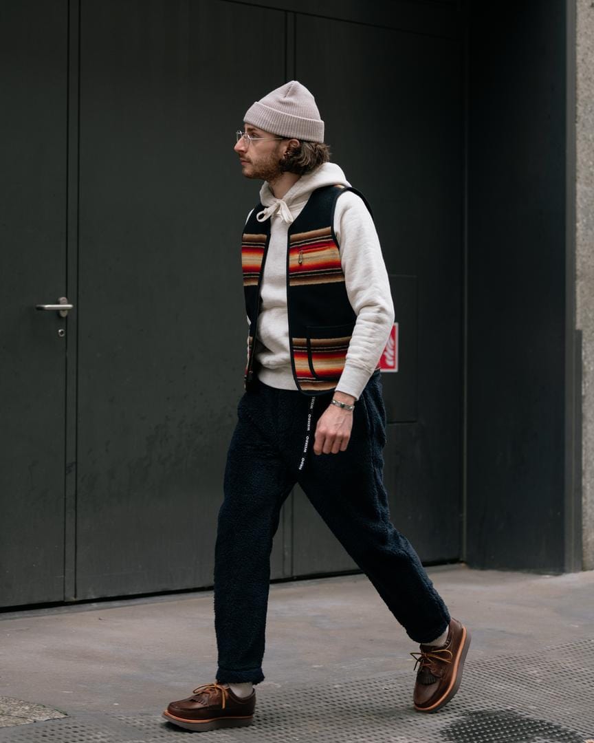 トップス BUTCHER PRODUCTS SWEAT PARKA OATMEAL Pullover Hoodie - Fleeced Foxfibre® - Oatmeal – Wonder Looper