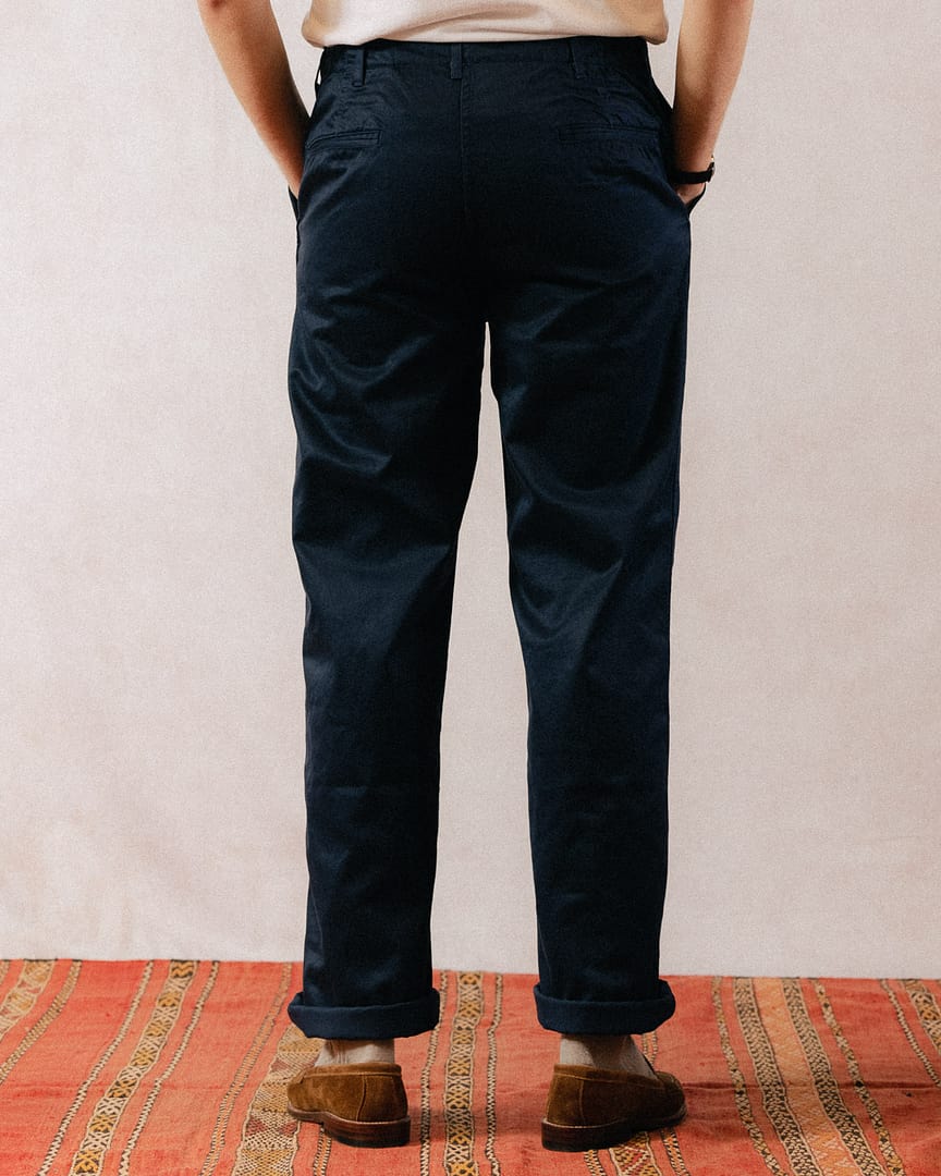 Pherrow's P41M Chino Navy – Clutch Cafe